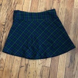 Plaid Skirt